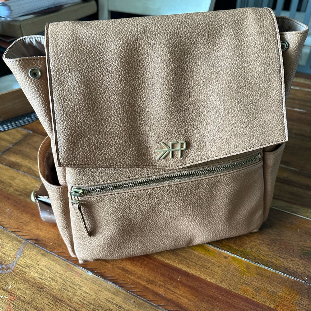 Freshly Picked butterscotch classic diaper bag